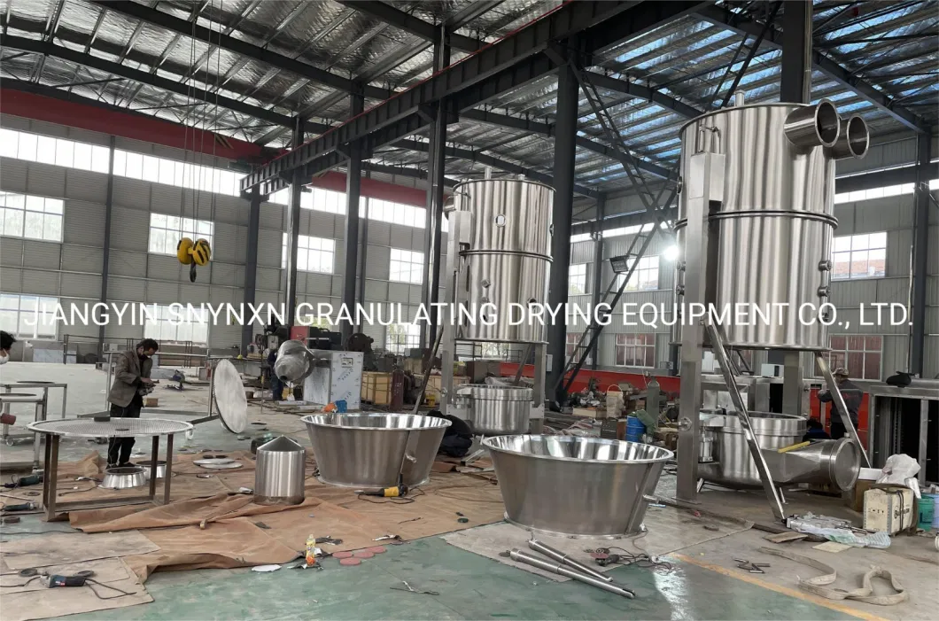 Fg Fluid Bed Dryer Drying Machine